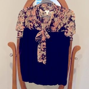 Anthropologie Shirt with Bow